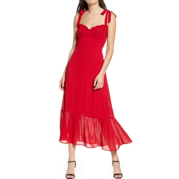 Reformation Dresses & Skirts - Reformation Nikita Dress in Cherry
